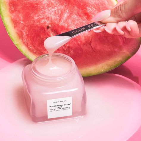 Glow Recipe Watermelon, Overnight Face Mask, Watermelon Glow Sleeping Mask, Watermelon Glow, Sephora Skin Care, Exfoliating Mask, Glow Recipe, Overnight Mask, Treat Yoself