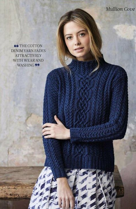 The Knitter №121 2018 — Yandex Disk Cable Knit Sweater Pattern Free, Maglia Fair Isle, Cable Sweater Pattern, Cable Knit Sweater Pattern, Aran Knitting Patterns, Cable Knitting Patterns, Knitting Patterns Free Sweater, Jumper Knitting Pattern, Aran Sweater