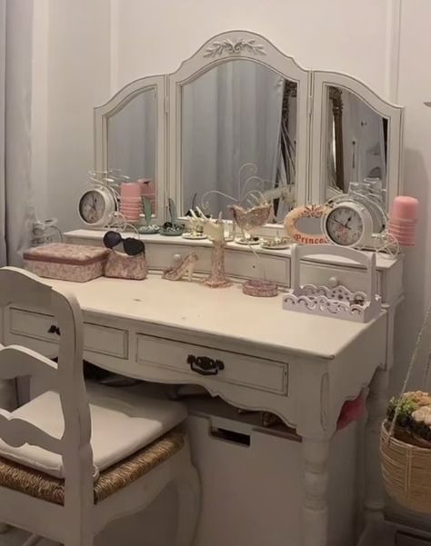 Angelcore Room, Cute Furniture, Cute Bedroom Decor, Redecorate Bedroom, Aesthetic Rooms, Pretty Room, Room Makeover Inspiration, Room Tour, Room Aesthetic