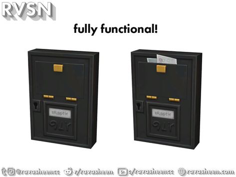 Sims 4 Functional Mailbox Cc, The Sims 4 Mailbox Cc, Sims 4 Cc Mailbox Patreon, Sims4 Mailbox Cc, Sims 4 Mailbox Cc, Front Door Mailbox, Sims 4 Penthouse, Lotes The Sims 4, Sims 4 Family