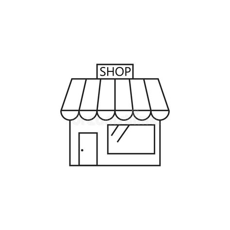 Store line icon, market outline vector logo illustration, linear. Pictogram isol , #sponsored, #market, #outline, #vector, #Store, #line #ad Foodstuffs Logo, Icon Symbols, Inside Out Emotions, Variety Store, Store Icon, Minimalist Icons, Brand Icon, Shop Illustration, Retail Logo