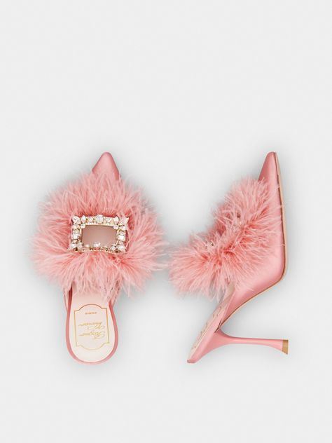 Statement Shoe, Fancy Shoes, Aesthetic Shoes, Roger Vivier, Shoe Closet, Pink Shoes, Pretty Shoes, Dream Shoes, Shoe Obsession