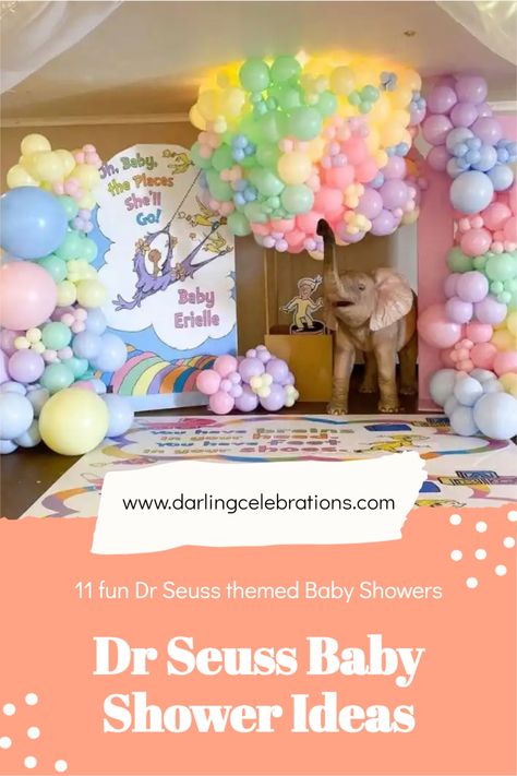 The best Dr Seuss baby Shower ideas for a Dr Seuss themed Baby Shower Lorax Baby Shower Ideas, Oh The Places Youll Go Baby Shower Ideas, Dr Suess Baby Shower Ideas, Dr Seuss Baby Shower Ideas, Dr Seuss Baby Shower Decorations, Dr Seuss Decorations, Dr Suess Baby, Fun Baby Shower Themes, Baby Shower Ideas For Girls Themes