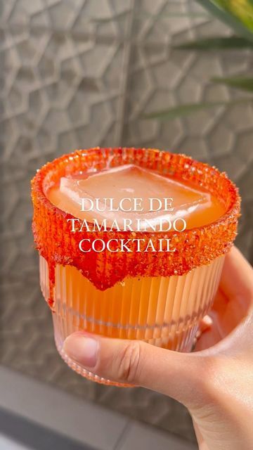 Steph | Latin-Inspired Recipes on Instagram: "A refreshing cocktail recipe just in time for the weekend! 😮‍💨🍹 A million years ago I asked on Stories what cocktail recipe you would like to see and you chose this one! And I’m just now finally getting to it 🫣 But better late than never 🥰 If you love Mexican tamarindo candies with chile, you’re going to LOVEEE this drink! You can use your tamarind liquor of choice here and don’t forget to make the chamoy rim because it truly MAKES this cocktail Mexican Candy Cocktail, Tamarindo Cocktail, Chamoy Cocktail, Tamarind Cocktail Recipes, Tamarindo Drink Recipe, Latin Cocktails, Tamarind Cocktail, Rim Paste, Bartending Business