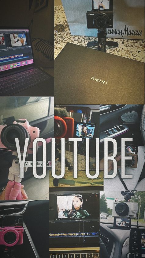 Youtube Athestic, Youtubing Aesthetic, Youtube Astethic, Youtuber Aesthetic Life, Youtuber Goals, Youtube Channel Ideas For Beginners, Youtube Goals, Successful Youtuber, Youtuber Aesthetic