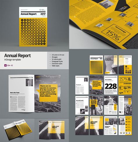 Creative Corporate Annual Report InDesign Template Design Annual Report Design 2023, Report Template Design, Indesign Layouts, Report Design Template, Report Layout, Annual Report Template, Indesign Layout, Annual Report Design, Annual Reports