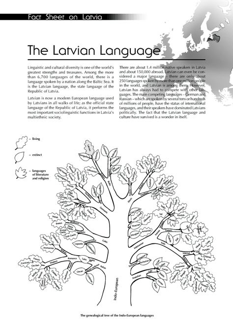 Latvian Language, Latvian Culture, Inspired Tattoos, Cultural Centre, Riga Latvia, World Languages, My Culture, Fact Sheet, Language Study