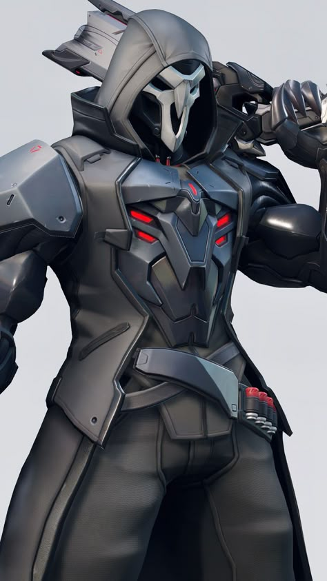 The Reaper Overwatch, Overwatch Character List, Overwatch Robot, Weird Collections, Reaper Skins, Hanzo Overwatch, Overwatch Bastion, Pumpkin Reaper, Gabriel Reyes