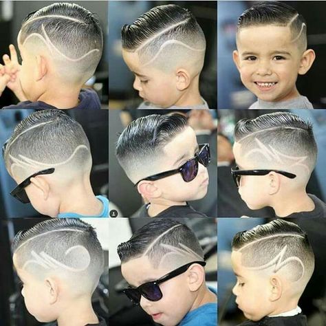 Get the latest styles for your little man with these . From short and simple to long and textured, there's a style for every boy. #boyshaircuts #2023haircuts Boys Haircut With Design, Haircut With Design, Boys Haircuts With Designs, Hair Designs For Boys, Hairstyles For Boys, Boys Fade Haircut, Boys Haircut Styles, Short Hair For Boys, Boy Haircuts Short