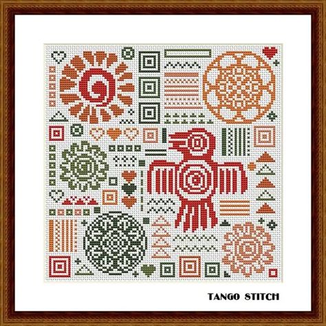 Ornaments Cross Stitch, Cross Stitch Sampler Patterns, Swedish Embroidery, Easy Cross Stitch, Easy Cross Stitch Patterns, Simple Embroidery Designs, Small Cross Stitch, Stitch Shop, Easy Cross