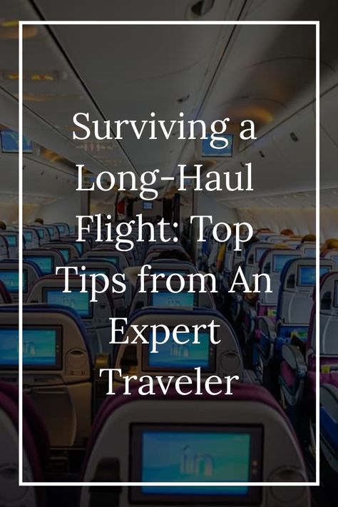 Travel tips and tricks for surviving a long-haul flight on your next trip. Expert tips for your next long haul flight and avoid jet lag. Long Plane Ride Essentials, International Flight Tips, Long Airplane Rides Tips, Long Flight Hacks, Airplane Travel Hacks, Airplane Must Haves Long Flights, International Travel Tips Long Flights, Cheap Flight Hacks, What To Do On A Long Flight