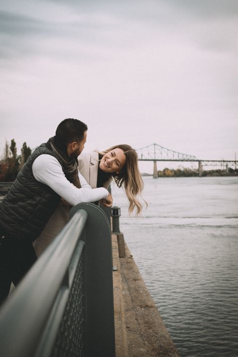 Montreal Couple Photography, Old Port Montreal Photoshoot, Montreal Engagement Photos, Montreal Photoshoot, Couple Engagement Shoot, Couple Shoots, Engaged Couples Photography, Couple Engagement Pictures, Old Montreal