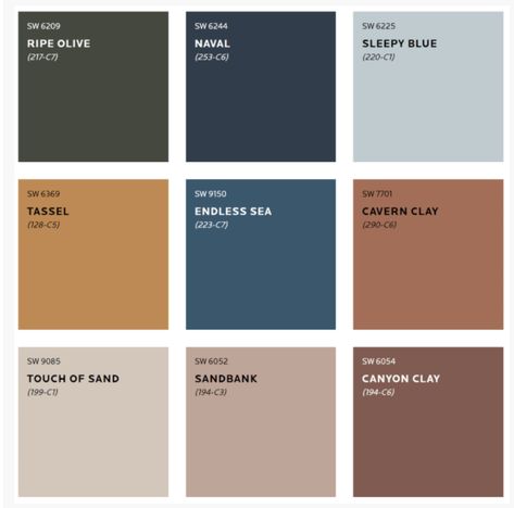 Navy Color Pallets For The Home, Benjamin Moore Color Pallets, Open Concept Paint Schemes Wall Colors, Midnight Blue Color Scheme, Colours That Go With Navy, Boy Nursery Colors Palette, Navy Pallete Color, Navy Blue Color Scheme Living Room, Open Concept Color Scheme