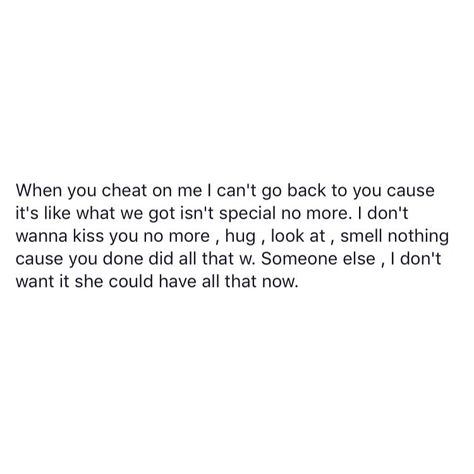 Foreals, if you cheat on me we're done. Period. If You Cheat On Me, Getting Cheated On Tweets, Boyfriend Cheated On Me, Cant Trust Anyone, You Cheated On Me, You Cheated, I Trusted You, Relationship Help, In My Feelings