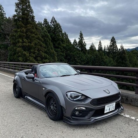 Abarth 124spider, Fiat Spider 124, Fiat 124 Spider Abarth, Fiat Spider, Fiat 124 Spider, Loft House, European Cars, My Dream Car, Rolls Royce