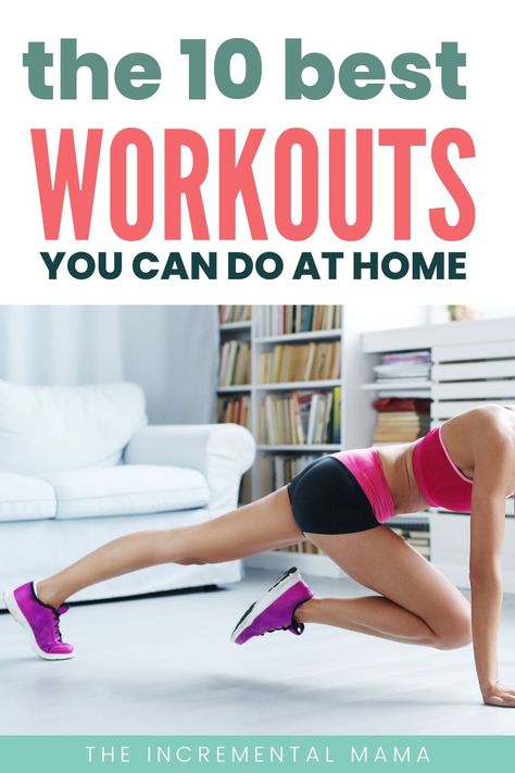 Super busy? Here's the 10 best quick workouts you can do at home. Whether in the morning, at night, or during baby's naptime, these are fabulous quick workouts you can fit in to your day. Videos & cardio for beginners! Les Mills Workout, Beginner Workout Schedule, Quick Workout At Home, Beginner Workout At Home, The Perfect Workout, Quick Workouts, Fitness Habits, Short Workouts, Advanced Workout