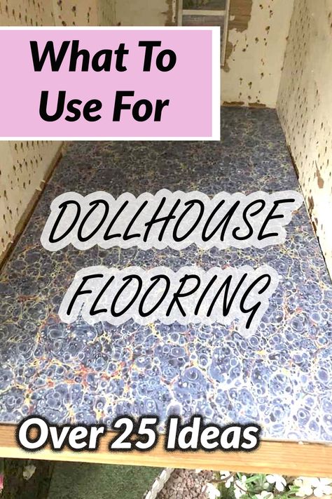 Diy Dollhouse Flooring Ideas, Redoing A Dollhouse, Doll House Flooring Diy, Dollhouse Ceiling Ideas, Diy Victorian Dollhouse, Dollhouse Flooring Ideas, Dollhouse Flooring Diy, Dollhouse Renovation Diy, Doll House Renovation