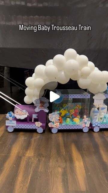 Buy Sky on Instagram: "Viral Baby trousseau train leaving from BuySky Station 🚂 💙  (Baby boy, baby trousseau, hamper gift, train hamper, baby trousseau train, moving baby train)  #babyhampers #babyboytrousseau #babyannouncement #babyboy #babyshower #babyboyclothes #babyboy💙 #babyboypacking #trousseaupacking #babytrousseaupacking #trainhamper #trendingreels #viralreels #nanihalexpress" Nanihal Train Hamper, Baby Boy Hamper Ideas, Baby Hampers Ideas Gift, Hampers Baby Born, Baby Hamper Ideas, Creative Baby Shower Gift Ideas, Baby Train, Diy Baby Shower Gift, Creative Baby Shower Gifts