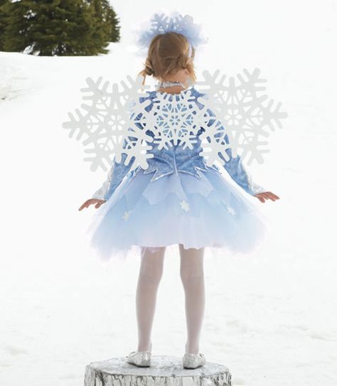 magical frost fairy costume - Chasing Fireflies Winter Fairy Costume, Frost Fairy, Wings Dragon, Fallen Angel Wings, Fairy Costume Diy, Devil Wings, Wings Fairy, Snowflake Dress, Wings Butterfly