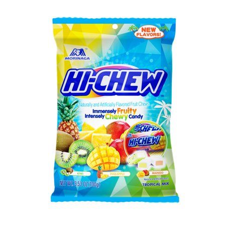 Mix Fruit, Hi Chew, Asian Candy, Fruit Chews, Sour Mix, Peg Bag, Mango Flavor, Chewy Candy, High Fructose Corn Syrup