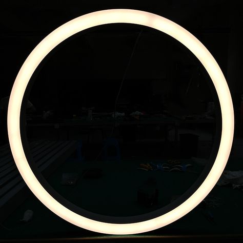 Light Circle, Linear Light, Round Window, Circle Light, Light Ring, Linear Lighting, Ring Light, Half Circle, Bathroom Lighting