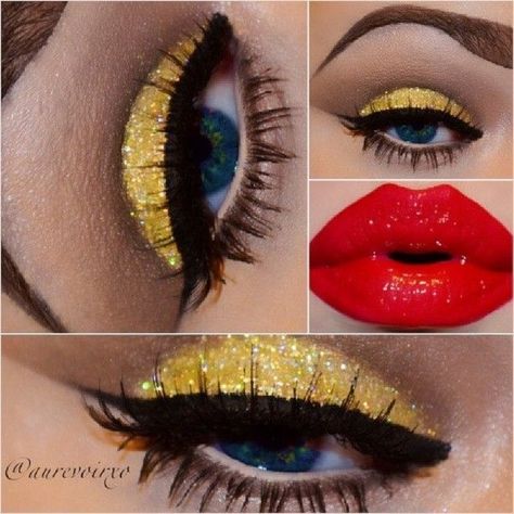 Supergirl Photoshoot, Supergirl Makeup, Wonder Woman Tattoos, Eyeshadow Winged Liner, Wonder Woman Tattoo, Belle Makeup, Woman Tattoos, Wonder Woman Makeup, Beauty And The Beast Theme