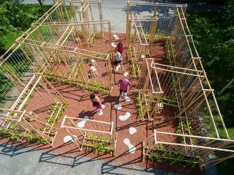 installations unveiled as international garden festival opens Urbanism Architecture, Landscape And Urbanism Architecture, Atelier Design, Covered Balcony, Garden Workshops, Garden Pavilion, Garden Festival, Landscape And Urbanism, Urban Furniture