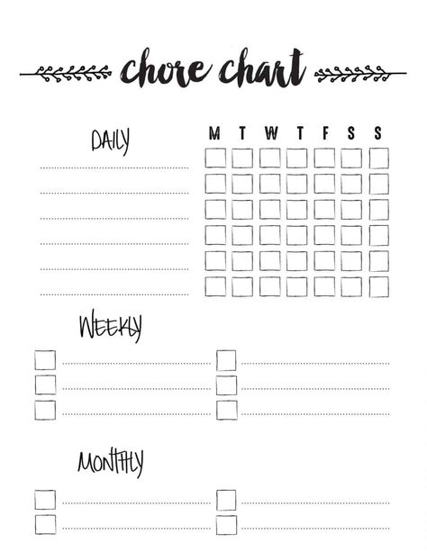 blank printable chore chart Chore Chart Layout Ideas, Free Printable Chore Charts Editable, Work Chore Chart, Free Editable Chore Chart Template, Homeschool Chore Chart, Blank Chore Chart Printables Free, Chore Charts For Teenagers, Chore Chart Template Free, Chore Chart Svg