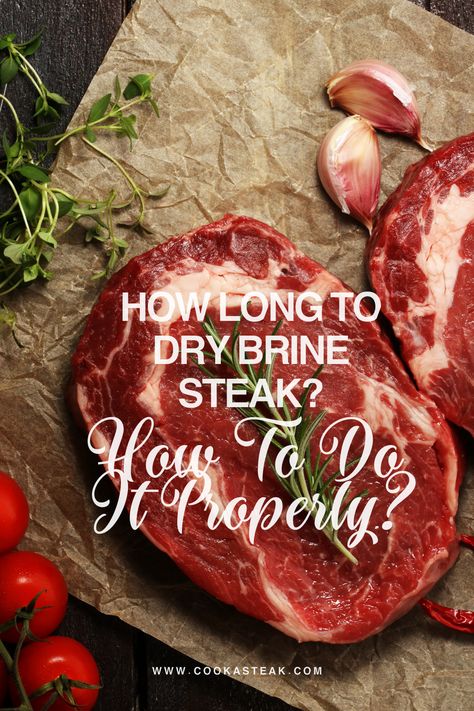 Brine Steak, Brining Meat, Dry Rub For Steak, Homemade Beef Stew Recipes, Dry Brine, Dry Aged Steak, Frozen Steak, The Perfect Steak, Homemade Beef Stew