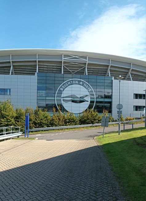 The Amex Stadium. The Home of football 🔵⚪️ Amex Stadium, Brighton & Hove Albion, Brighton And Hove, Real Madrid, Football Club, Brighton, Madrid, Places To Go