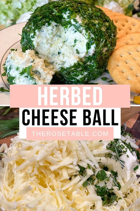 If you love cream cheese and herbs, you've got to try this fresh tasting appetizer! Herb Cream Cheese Recipe, Love Herbs, Healthy Baking Desserts, Cream Cheese Ball, Ice Cream Drinks, Disney Dinner, No Cook Appetizers, Herb Cheese, Herb Recipes