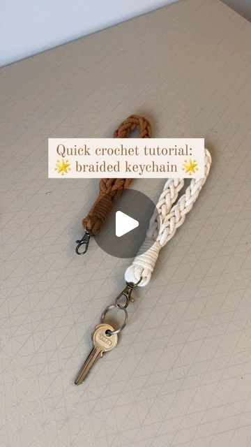 Handmade Crochet Keychain, Crochet Key Rings, Easy Crochet Wristlet Keychain, How To Attach Keychain To Crochet, Crochet Keychain Tutorial, Crochet Hook Keychain, Camera Crochet Keychain, Crochet Bag Charms Key Chains, Keychain Fob