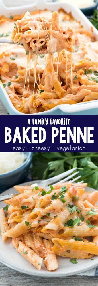 Easy Pasta Casserole, Baked Penne Pasta, Penne Recipes, Baked Penne, Weight Watcher Desserts, Semi Homemade, Pasta Casserole, Penne Pasta, Pasta Bake