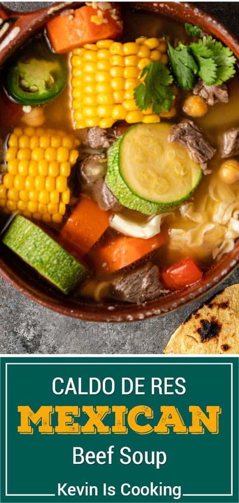 Beef Caldo Soup, Mexican Soups Beef, Caldo Beef Soup Recipes, Mexican Vegetable Beef Soup, Recipes For Beef Soup Bones, Easy Beef Broth Soup Recipes, Caldo De Res Recipe Mexican Beef Soups, Mexican Caldo De Rez Recipe, Caldo Soup Recipes