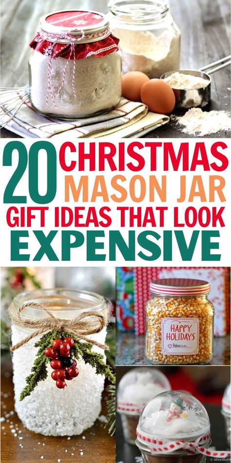 I love going the extra mile when it comes to presents. DIY gifts have always been my favorite way to show I care during Christmas time. Taking the time to personalize each gift goes a long way and can even fit in many Christmas budgets! So if you’re looking to do something a little different this year, try one of these DIY gifts in a jar ideas. Ball Jar Gifts, Pint Jar Gifts Christmas, Gift Jars For Christmas, Mason Jar Gifts For Christmas, Diy Mason Jar Christmas Gifts, Gifts In A Jar Ideas, Jar Christmas Gifts, Jar Gift Ideas, Christmas Jar Gifts