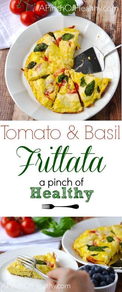 Basil Frittata, Light Cooking, Bacon Appetizers, Recipe Breakfast, Easy One Pot Meals, Crustless Quiche, Healthy Instant Pot Recipes, Healthy Family Meals, Eating Clean