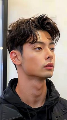 Asian Short Hair Perm, Japanese Perm Men, Korean Perm Men, Hair Styles Japanese, Perm Men, Vintage Hairstyles For Men, Perm Hair Men, Japanese Men Hairstyle, Haircut Fails