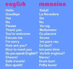 A few helpful phrases...but minus the diacritical marks :( Romanian Language Learning, Romanian Phrases, Romania Language, Learning Romanian, Diacritical Marks, Language Tips, Learn To Speak Spanish, Basic Language, English Teaching Materials