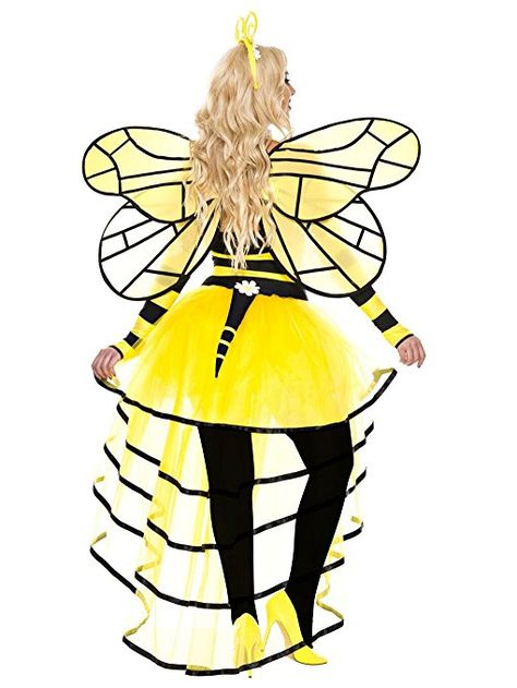 Bee Queen Costume, Bee Women Costume, Bee Costumes Women's, Queen Bee Costume Diy, Bee Dance Costume, Insect Costume, Queen Bee Costume, Bee Hat, Unique Couple Halloween Costumes