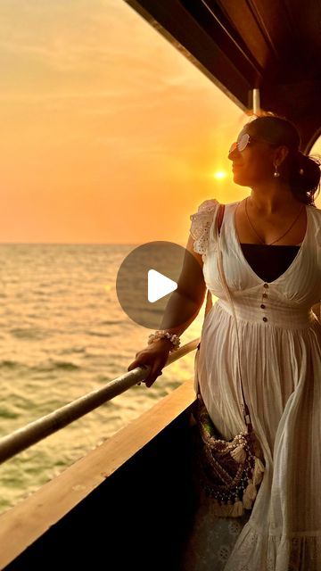 46K views · 2.5K likes | Seema Hegde on Instagram: "Details in next video ❤️   Cruise experience starts from just ₹799  Location: Gokarna   Repost not allowed 🚫   [gokarna, cruise, experience, sea, beach, vacation, uttarakannada, ship, sunset trending]  #gokarna #karnataka #sunset #vacation" Sunset Vacation, Sunset Cruise, Sea Beach, Not Allowed, Next Video, Beach Vacation, India, Instagram