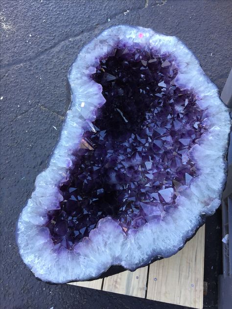 Amythest Crystals, Amethyst Aesthetic, Purple Aura Quartz, Purple Aura, Tucson Gem Show, Dark Amethyst, Crystals Store, Crystal Aesthetic, Sedimentary Rocks