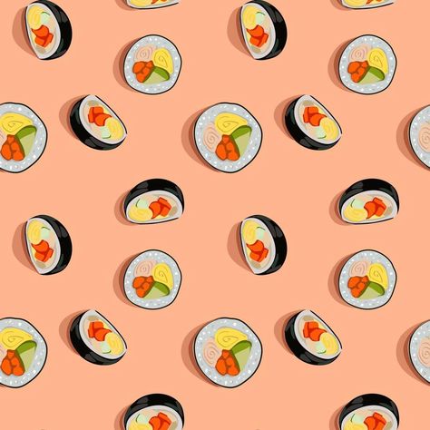 Cafe Restaurant Design, Asian Cafe, Wallpaper Cover, Textile Wallpaper, Fabric Textile, Korean Food, Cafe Restaurant, Vector Pattern, Fashion Fabric