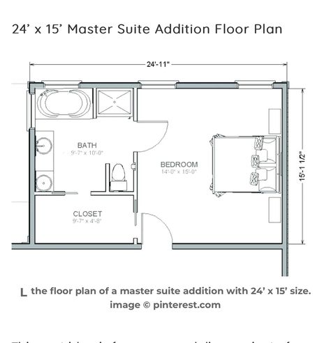 Bedroom Addition Off Kitchen, Master Suite Extension, Master Suite Addition Plans With Laundry, Master Bath Addition, Master Suite Layout, Master Suite Addition, Bedroom Addition, Bathroom Addition, Beach House Bedroom