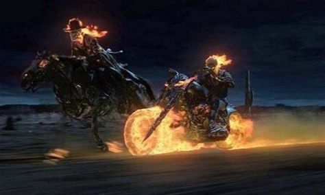 ghost riders Ghost Rider Wallpapers, Ghost Rider Bike, Ghost Rider Movie, Ghost Rider 2, Rider Wallpaper, Ghost Rider Pictures, Ghost Rider Wallpaper, America Chavez, Horse Wallpaper