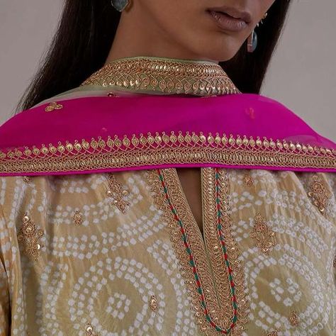 Nidhi Tholia on Instagram: "An ode to Bandhani 🪢
Festive pieces with our signature play of colours and hand-embroideries on intricate Bandhani. 

Shop online on Nidhitholia.com 

#Chatak #NidhiTholia #Festive" Nidhi Tholia, Hand Embroidery, Online Shopping, Festival, Embroidery, On Instagram, Quick Saves, Instagram