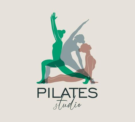 Woman doing Yoga, Pilates simple logo style icon. Slim girl doing pilates. Hand drawn colorful silhouette Vector illustration. Weight Loss. Health care and lifestyle concept. Female yoga. Pilates Silhouette, Pilates Illustration, Pilates Art, Pilates Logo, Woman Doing Yoga, Studio Pilates, Slim Girl, Logo Style, Pilates Studio