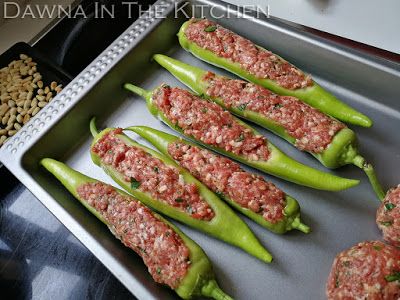 Dawna in the Kitchen: Stuffed Turkish Peppers & Sultan's Chickpea Pilaff Stuffed Veggies, 4 Family, All Recipes, Peppers Recipes, Middle Eastern Recipes, Turkish Recipes, No Ads, Stuffed Green Peppers, Middle Eastern