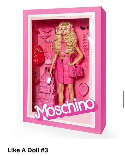 Moschino Barbie    #barbie #moschino #designer #2020style Paris December, Fashion Fotografie, Magdalena Frackowiak, Vogue Photo, Barbie Box, Creepy Photos, Fashion Model Poses, Im A Barbie Girl, Barbie Style