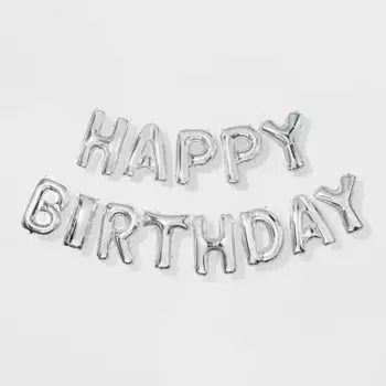 Spritz : Page 9 : Target Silver Balloons, Happy Birthday Foil Balloons, 17th Birthday Ideas, Birthday Vibes, Taylor Swift Birthday, Silver Balloon, 13th Birthday Parties, Birthday Gift Bags, Birthday Cup