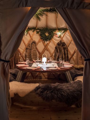 Yurt Photoshoot, Yurt Party, Alpine Party, Boho Camping, Winter Solstice Party, Winter Garden Party, Nyc Spots, Solstice Party, Bell Tents